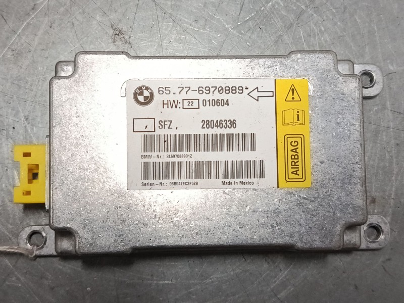 Recambio de centralita airbag para bmw 7 (e65, e66, e67) 730 i, li referencia OEM IAM 65776970889  