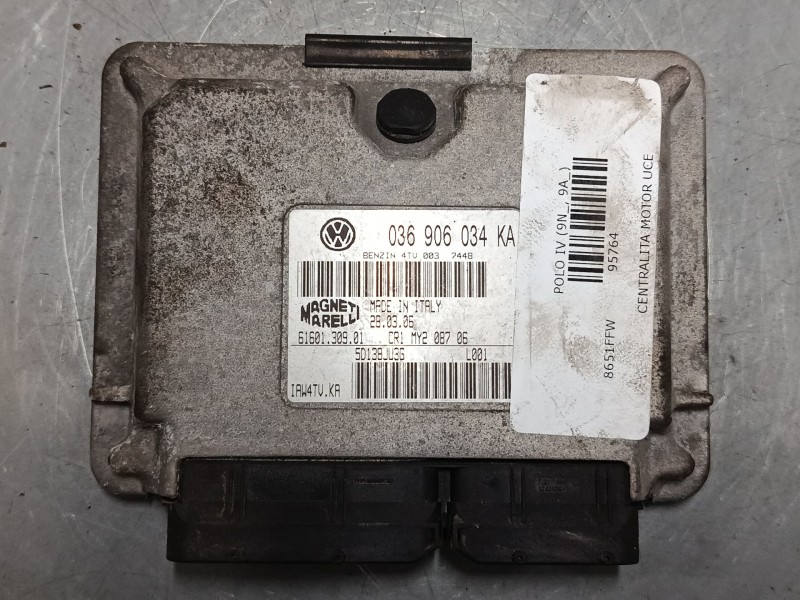 Recambio de centralita motor uce para volkswagen polo iv (9n_, 9a_) 1.4 16v referencia OEM IAM 036906034  