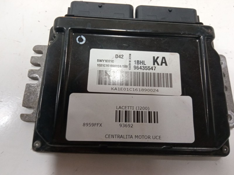 Recambio de centralita motor uce para chevrolet lacetti (j200) 1.4 16v referencia OEM IAM 96435547  KA1E01C161890024