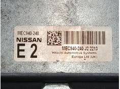 Recambio de centralita motor uce para nissan qashqai i (j10, nj10) 1.6 referencia OEM IAM MEC940240   2