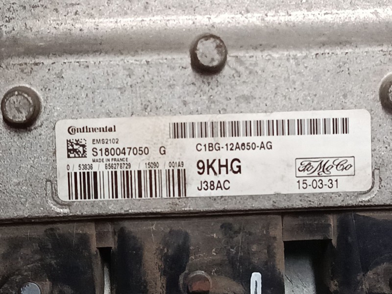 Recambio de centralita motor uce para ford fiesta vi (cb1, ccn) 1.25 referencia OEM IAM C1BG12A650AG S180047050G 