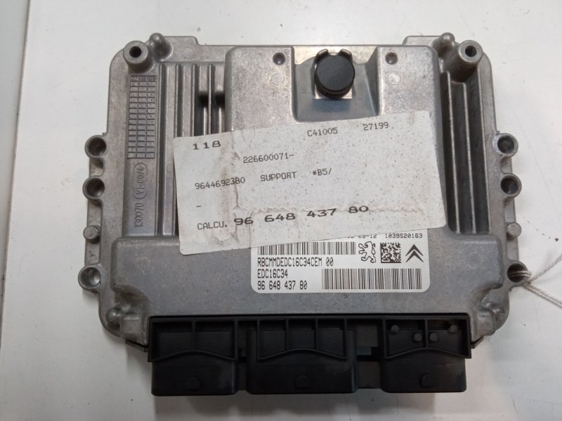 Recambio de centralita motor uce para citroën c4 i (lc_) 1.6 hdi referencia OEM IAM 9664843780  