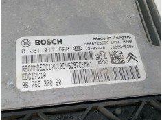 Recambio de centralita motor uce para peugeot partner tepee 1.6 hdi 90 referencia OEM IAM 9676830080 0281017600  2