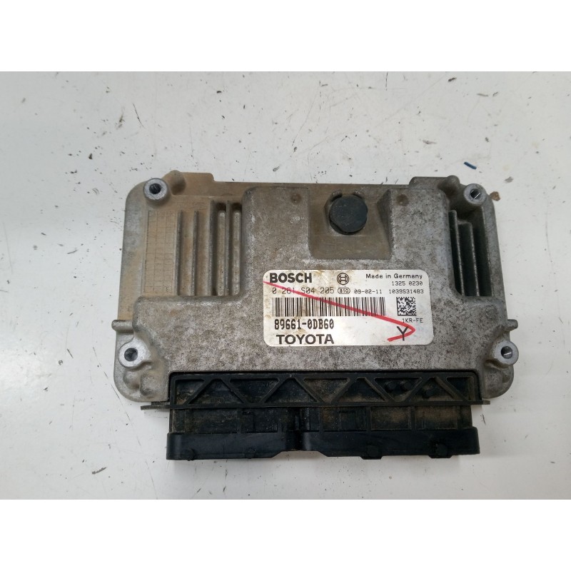 Recambio de centralita motor uce para toyota yaris (_p9_) 1.0 vvt-i (ksp90_) referencia OEM IAM 896610DB60 0261S04205 