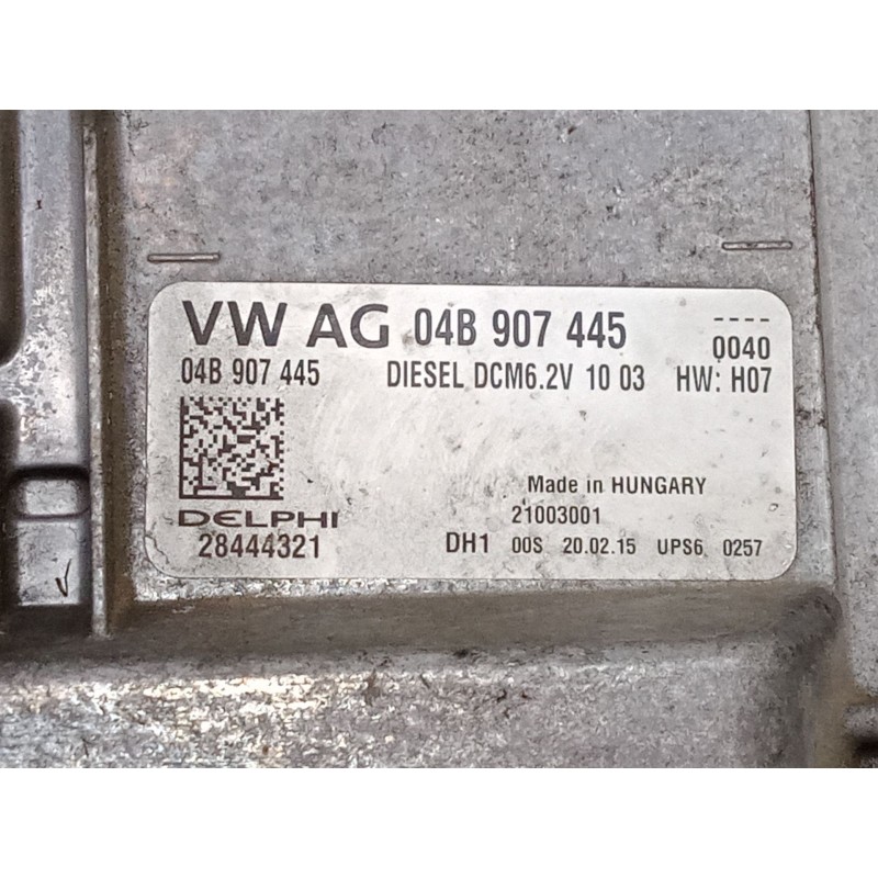 Recambio de centralita motor uce para volkswagen polo v (6r1, 6c1) 1.4 tdi referencia OEM IAM 04B905445 28444321 