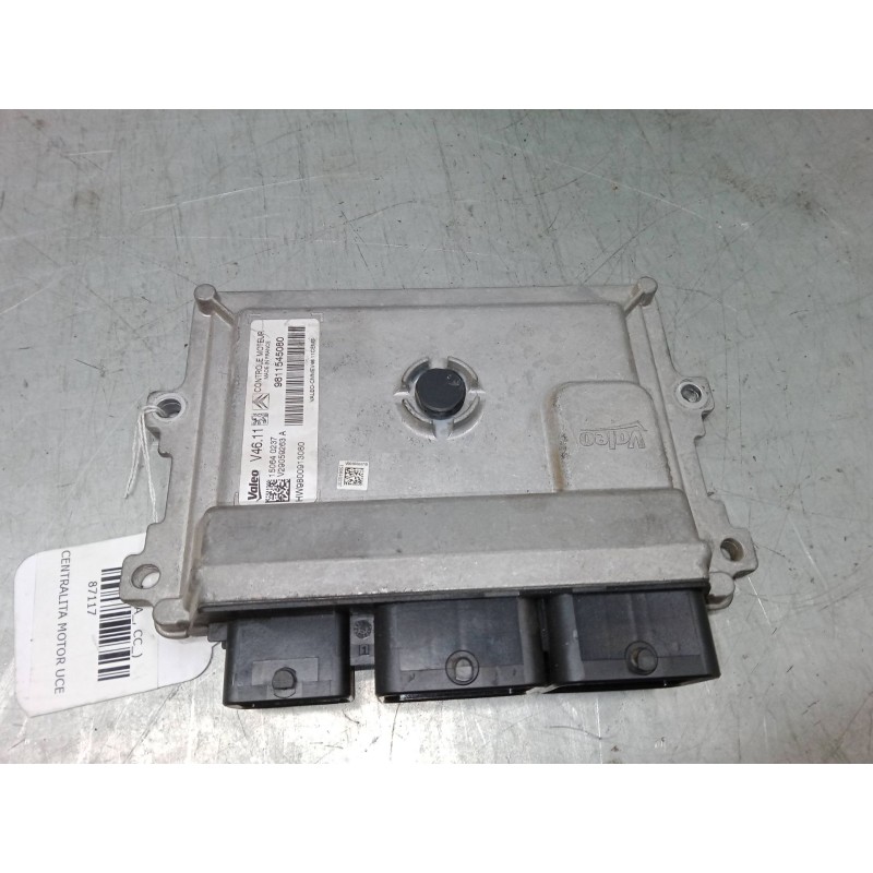 Recambio de centralita motor uce para peugeot 208 i (ca_, cc_) 1.2 vti 82 referencia OEM IAM 9811545080 9800913080 