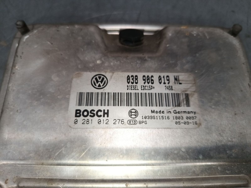 Recambio de centralita motor uce para seat ibiza iii (6l1) 1.9 tdi referencia OEM IAM 038906019NL 0281012276 