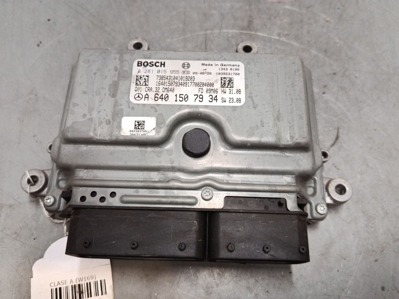 Recambio de centralita motor uce para mercedes-benz clase a (w169) a 180 cdi (169.007, 169.307) referencia OEM IAM A6401507934 0