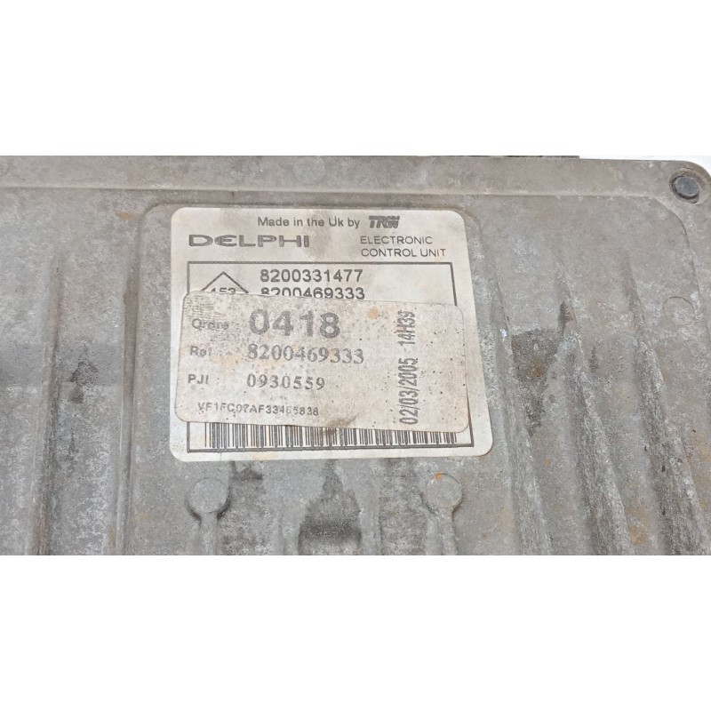 Recambio de centralita motor uce para renault kangoo express (fc0/1_) 1.5 dci (fc07, fc1r) referencia OEM IAM 8200469333  