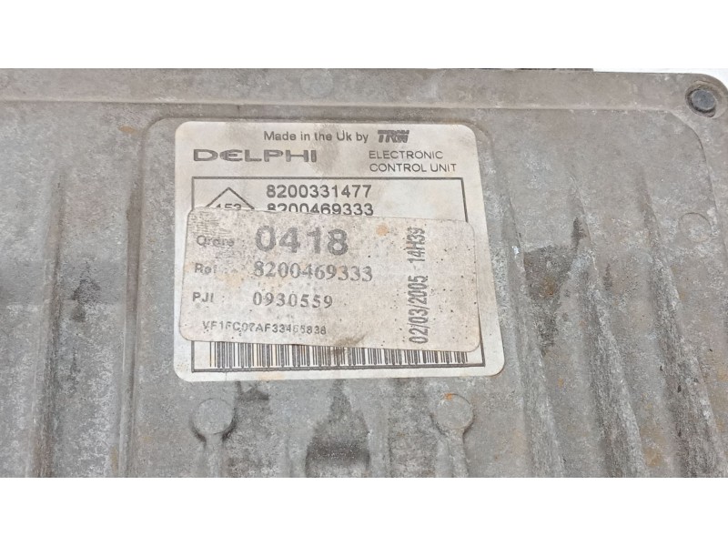 Recambio de centralita motor uce para renault kangoo express (fc0/1_) 1.5 dci (fc07, fc1r) referencia OEM IAM 8200469333  