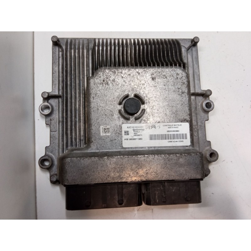 Recambio de centralita motor uce para opel crossland x / crossland (p17, p2qo) 1.2 (75) referencia OEM IAM HW 9806671980 9826380