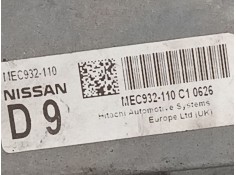 Recambio de centralita motor uce para nissan qashqai i (j10, nj10) 1.6 referencia OEM IAM    2