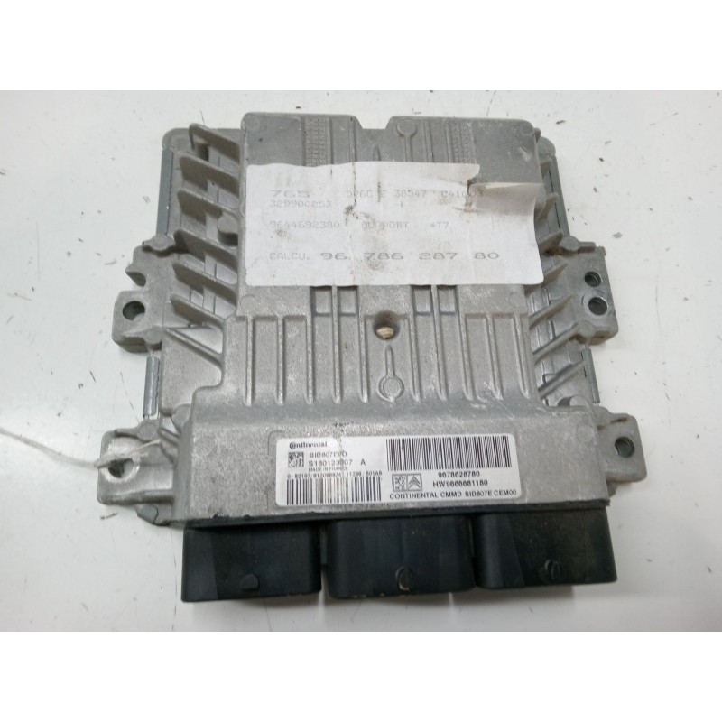 Recambio de centralita motor uce para peugeot 308 i (4a_, 4c_) 1.6 hdi referencia OEM IAM 9678628780 S180123007A 