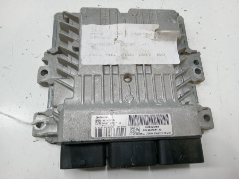 Recambio de centralita motor uce para peugeot 308 i (4a_, 4c_) 1.6 hdi referencia OEM IAM 9678628780 S180123007A 