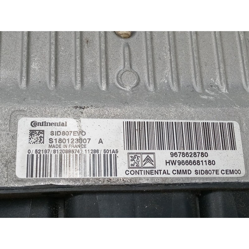 Recambio de centralita motor uce para peugeot 308 i (4a_, 4c_) 1.6 hdi referencia OEM IAM 9678628780 S180123007A 