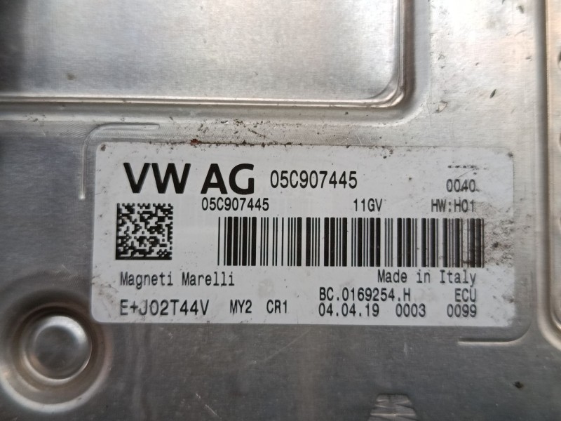 Recambio de centralita motor uce para seat ibiza v (kj1, kjg) 1.0 referencia OEM IAM 05C907445  