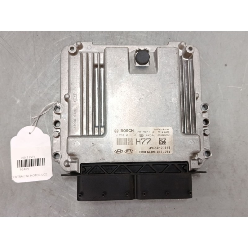 Recambio de centralita motor uce para hyundai i40 i (vf) 1.7 crdi referencia OEM IAM 391402A545 0281032311 