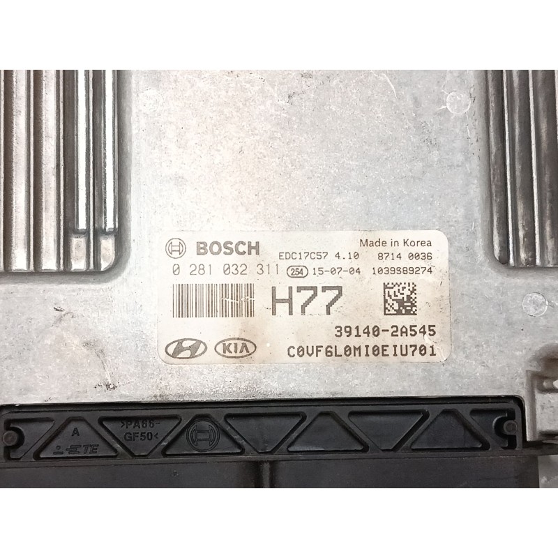 Recambio de centralita motor uce para hyundai i40 i (vf) 1.7 crdi referencia OEM IAM 391402A545 0281032311 