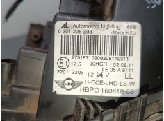 Recambio de faro izquierdo para mini mini (r56) cooper referencia OEM IAM Hbp016081803 0301225303  2