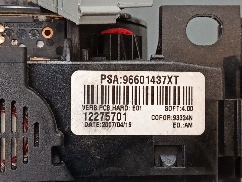 Recambio de mando luces para citroën c2 (jm_) 1.4 referencia OEM IAM 96601437XT  