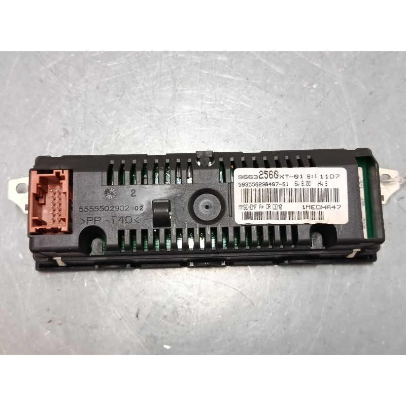 Recambio de pantalla interior reloj para citroën c2 (jm_) 1.4 referencia OEM IAM 96632560XT  