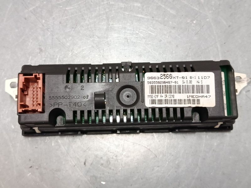 Recambio de pantalla interior reloj para citroën c2 (jm_) 1.4 referencia OEM IAM 96632560XT  
