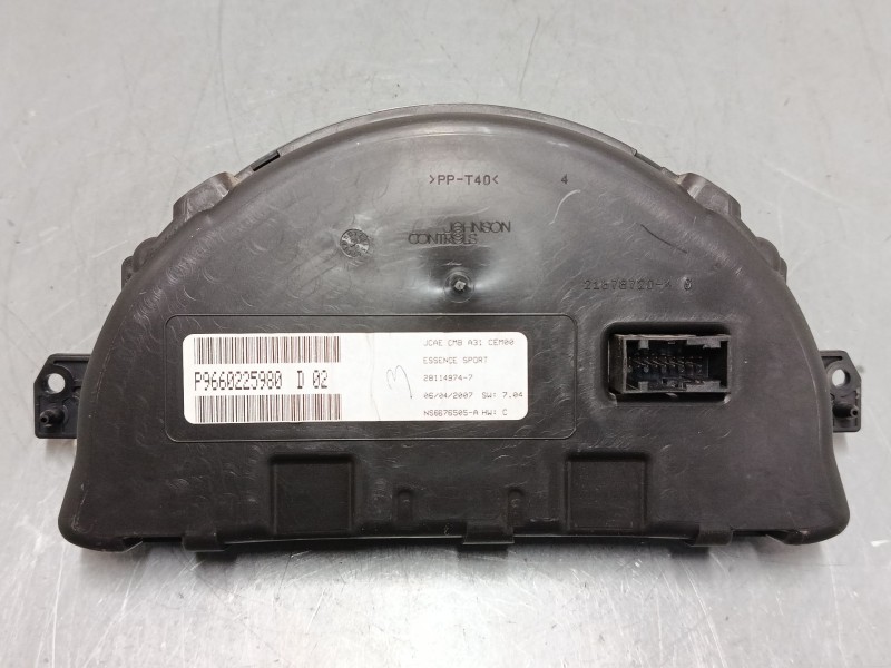 Recambio de cuadro instrumentos para citroën c2 (jm_) 1.4 referencia OEM IAM P9660225780D02  