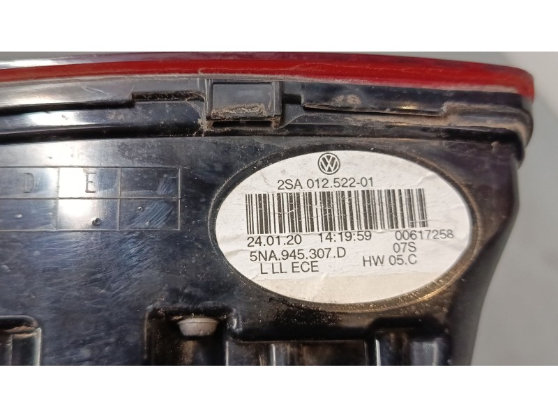 Recambio de piloto trasero porton izquierdo para volkswagen tiguan (ad1, ax1) 2.0 tdi referencia OEM IAM 5NA945307D  