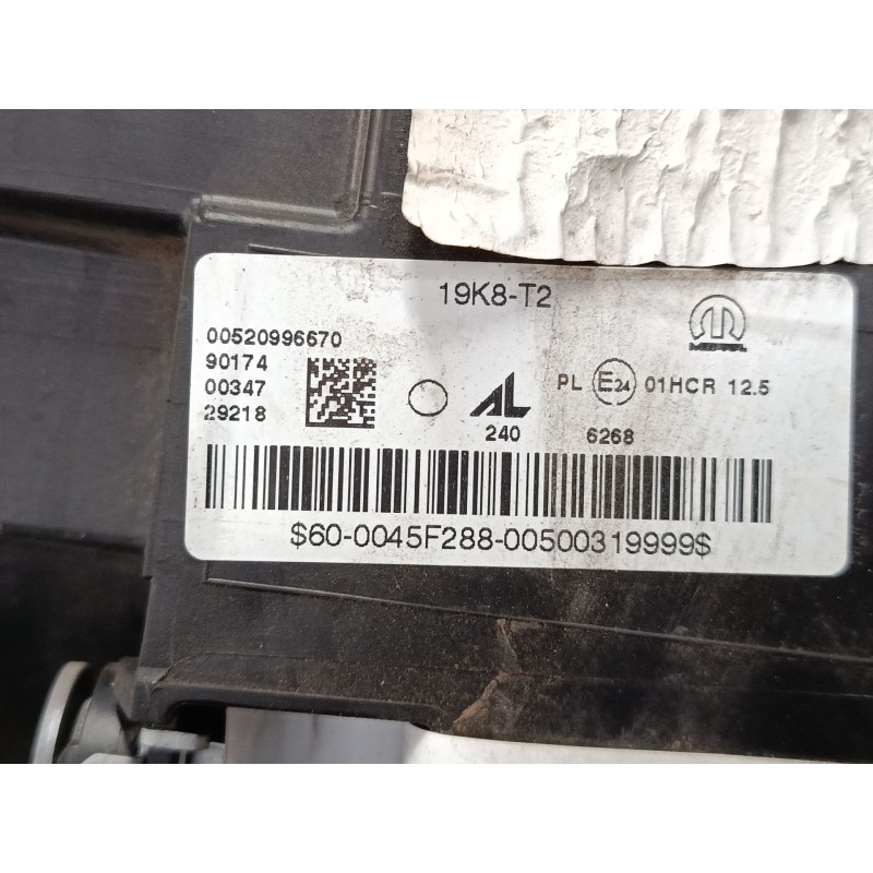 Recambio de faro izquierdo para jeep renegade suv (bu, b1, bv) 1.0 t-gdi referencia OEM IAM 520996670  