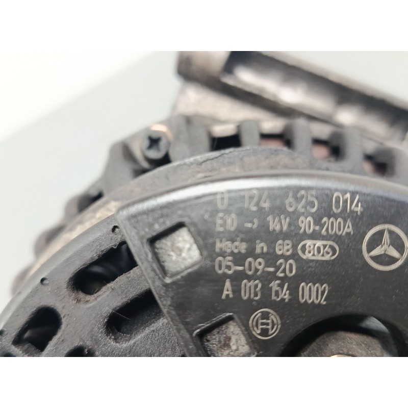 Recambio de alternador para mercedes-benz clase c coupé (cl203) c 220 cdi (203.708) referencia OEM IAM A0131540002 0124625014 