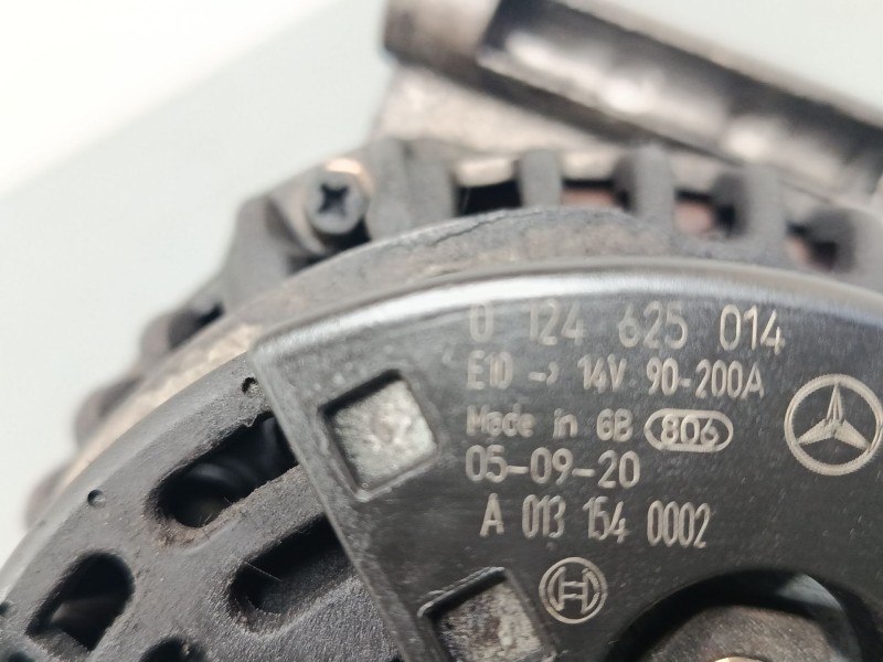 Recambio de alternador para mercedes-benz clase c coupé (cl203) c 220 cdi (203.708) referencia OEM IAM A0131540002 0124625014 