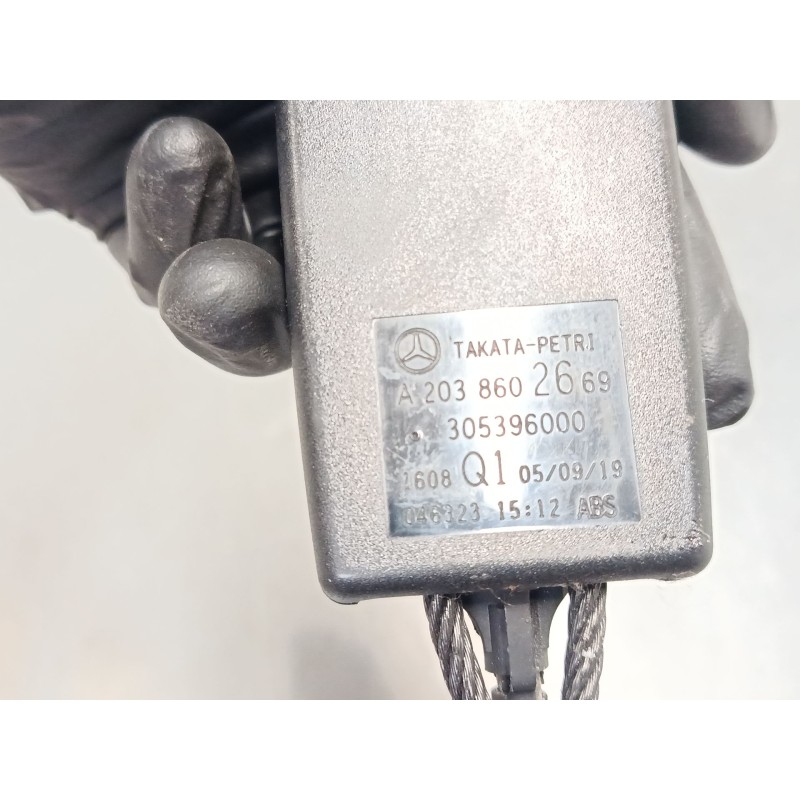 Recambio de anclaje cinturon delantero izquierdo para mercedes-benz clase c coupé (cl203) c 220 cdi (203.708) referencia OEM IAM