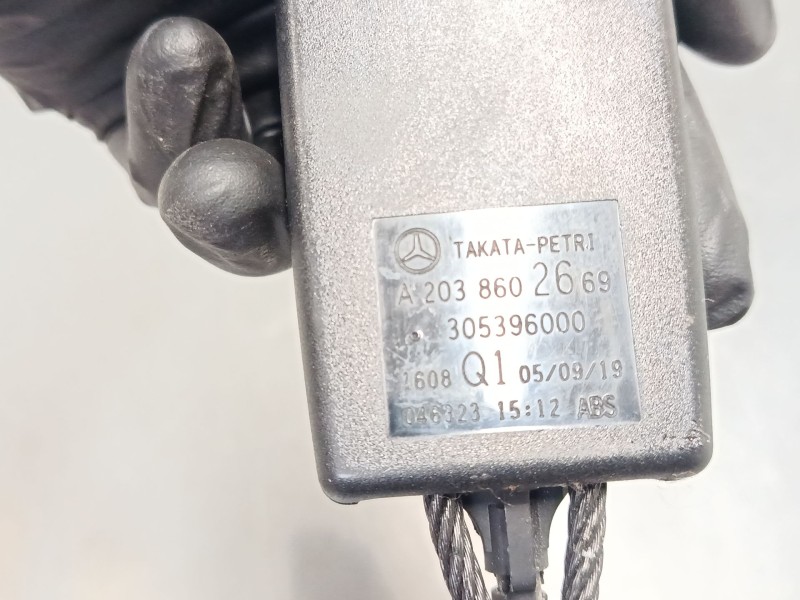 Recambio de anclaje cinturon delantero izquierdo para mercedes-benz clase c coupé (cl203) c 220 cdi (203.708) referencia OEM IAM