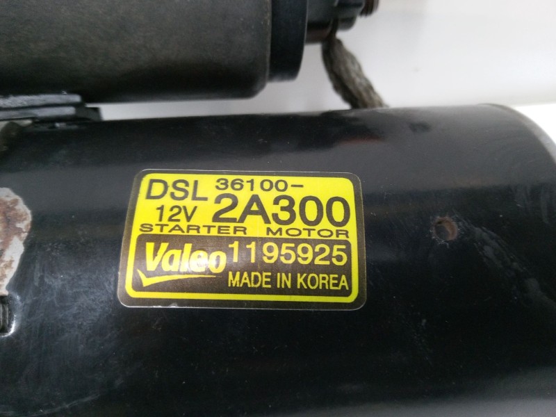 Recambio de motor arranque para hyundai ix20 (jc) 1.4 crdi referencia OEM IAM   