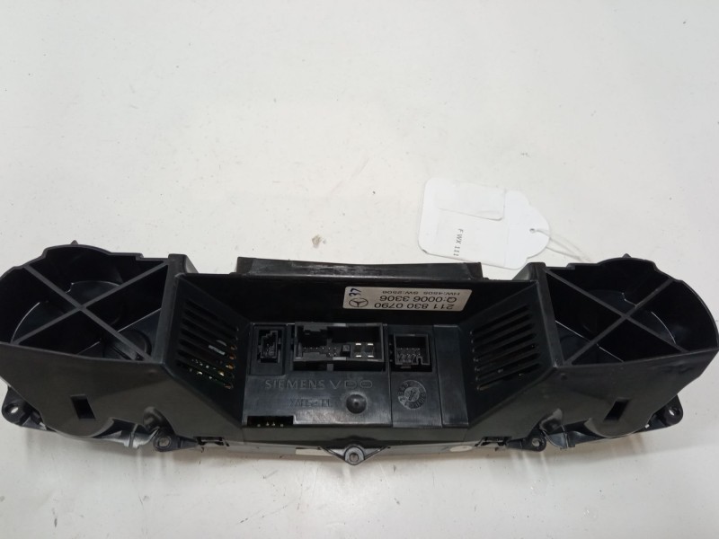 Recambio de mando climatizador para mercedes-benz clase e (w211) e 200 kompressor (211.041) referencia OEM IAM 2118300790  