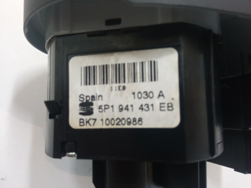 Recambio de conmutador de luces para seat altea (5p1) 1.6 tdi referencia OEM IAM 5P1941431EB  