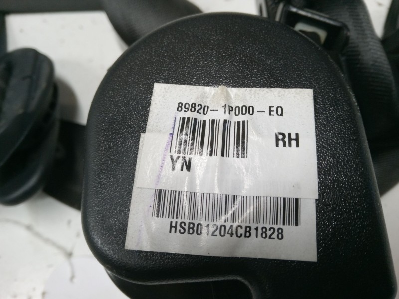 Recambio de cinturon seguridad trasero derecho para hyundai ix20 (jc) 1.4 crdi referencia OEM IAM   