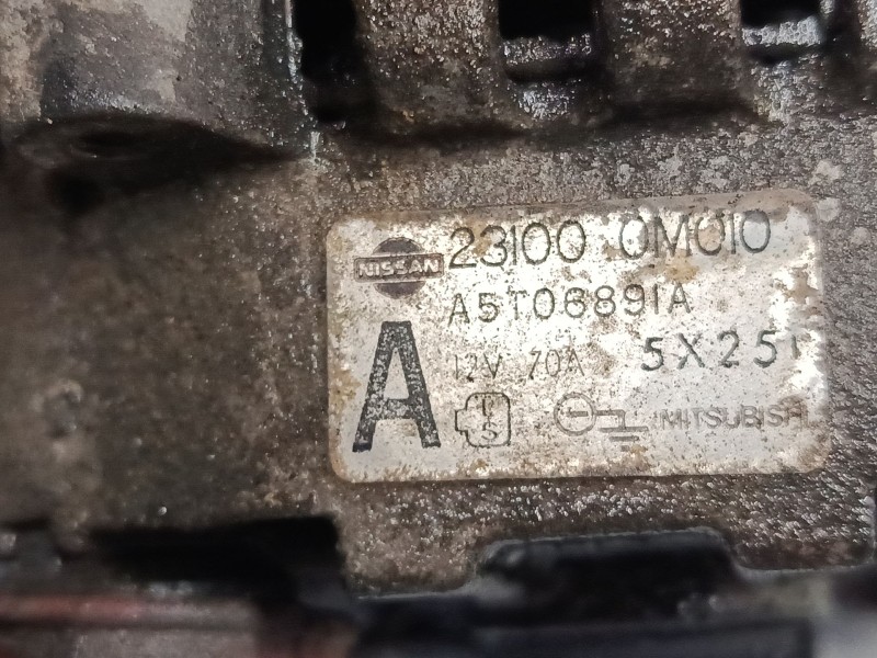 Recambio de alternador para nissan almera i hatchback (n15) 1.4 referencia OEM IAM 231000M010  
