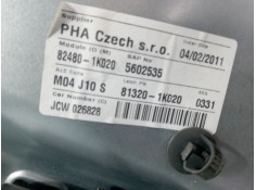 Recambio de elevalunas electrico delantero derecho para hyundai ix20 (jc) 1.4 crdi referencia OEM IAM 824801K020 824601P000  2