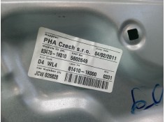 Recambio de elevalunas electrico trasero izquierdo para hyundai ix20 (jc) 1.4 crdi referencia OEM IAM 834701K010 834501P000  2