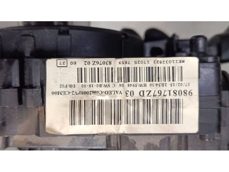 Recambio de mando luces para peugeot 2008 i (cu_) 1.6 hdi referencia OEM IAM 98081767ZD  