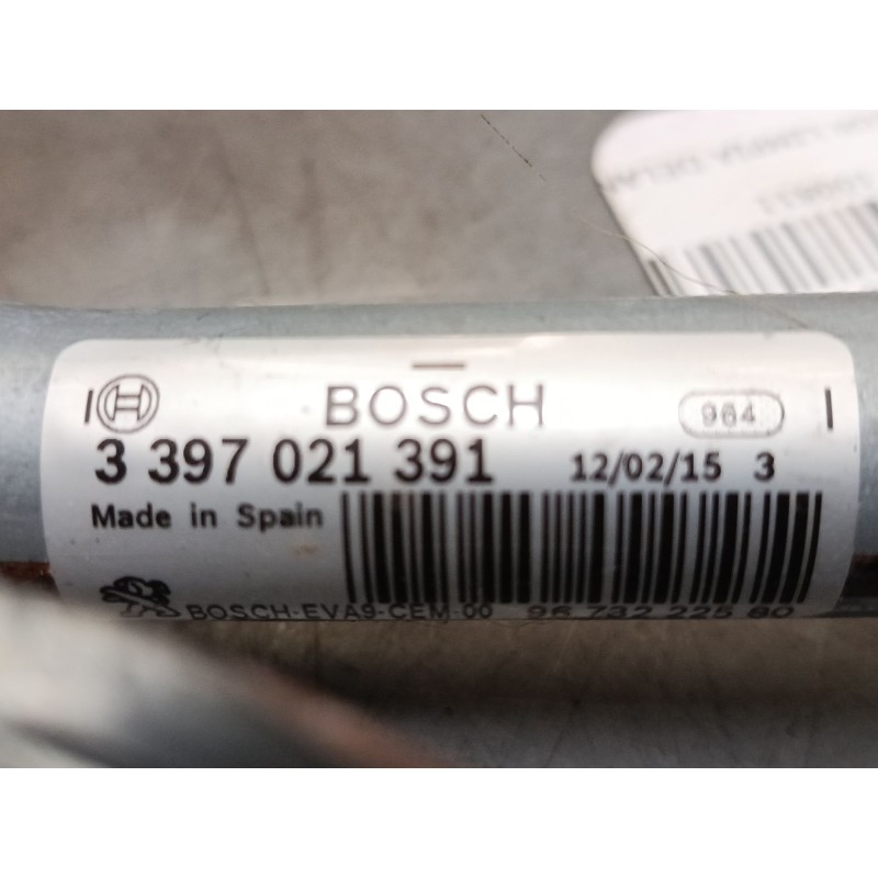 Recambio de motor limpia delantero para peugeot 2008 i (cu_) 1.6 hdi referencia OEM IAM 9673222580 3397021391 