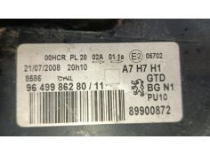 Recambio de faro izquierdo para peugeot 207/207+ (wa_, wc_) 1.4 16v referencia OEM IAM 9649986280   2