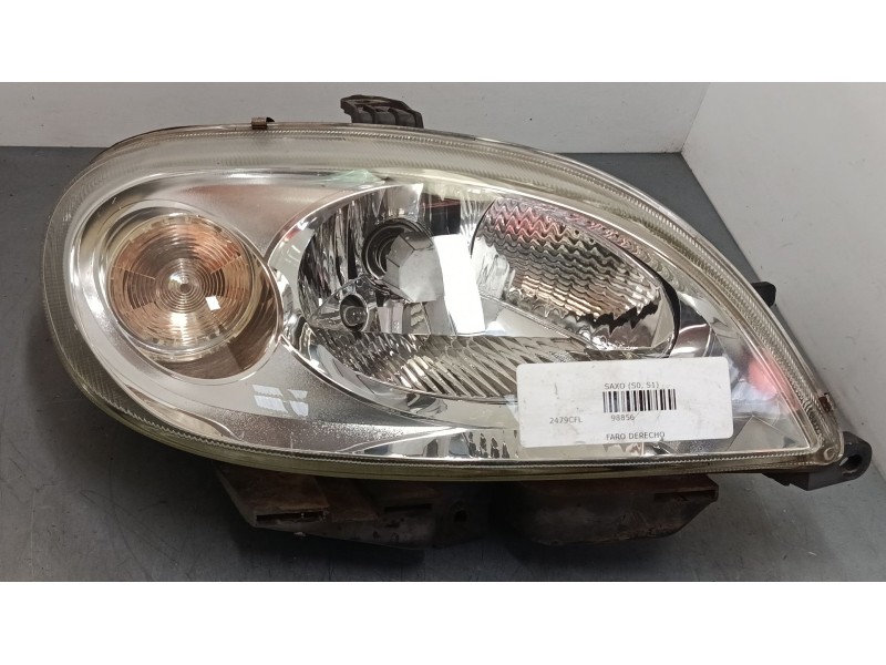Recambio de faro derecho para citroën saxo (s0, s1) 1.1 x, sx referencia OEM IAM 89004404  
