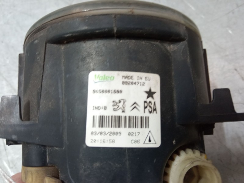 Recambio de faro antiniebla izquierdo para citroën c4 i (lc_) 1.4 16v referencia OEM IAM 9650001680  
