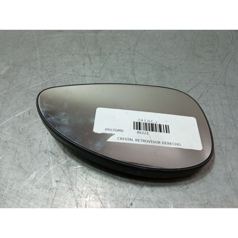 Recambio de cristal retrovisor derecho para citroën c4 i (lc_) 1.4 16v referencia OEM IAM 9680357480  