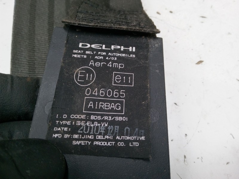 Recambio de cinturon con pretensor delantero derecho para hyundai ix20 (jc) 1.4 crdi referencia OEM IAM   