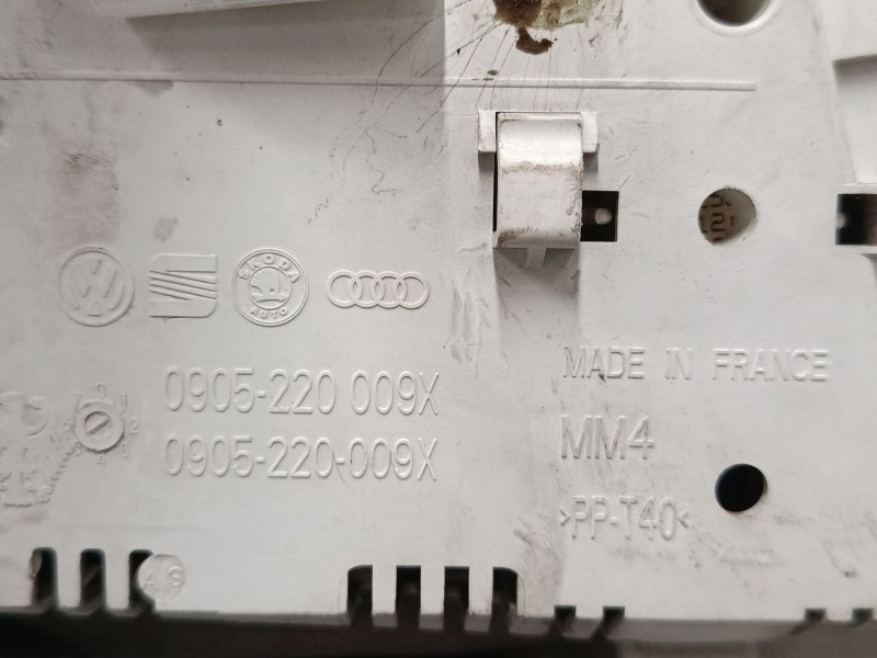 Recambio de cuadro instrumentos para audi tt roadster (8n9) 1.8 t quattro referencia OEM IAM 0905220009X  