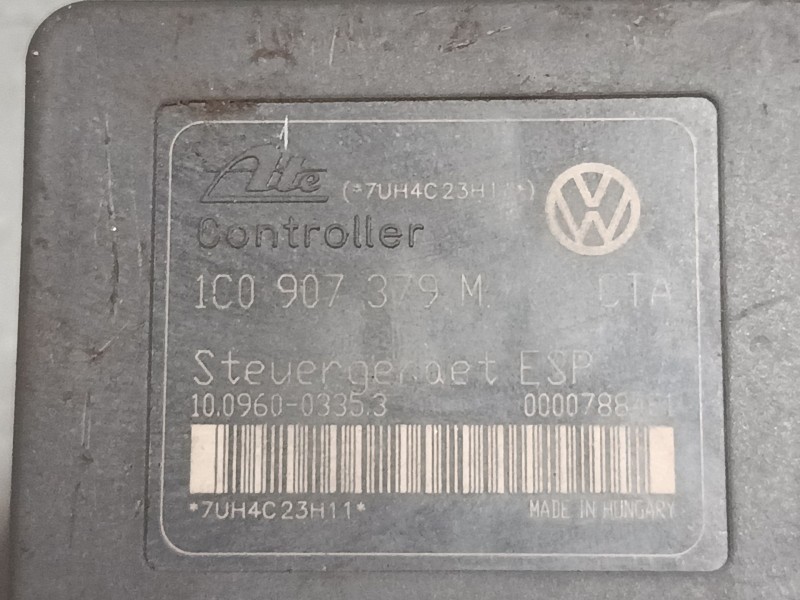 Recambio de abs para volkswagen new beetle descapotable (1y7) 2.0 referencia OEM IAM 1J0614517J 10020600694 1C0907379M