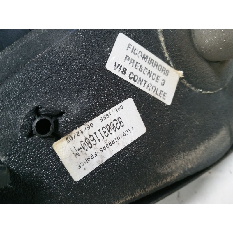 Recambio de retrovisor derecho para renault kangoo (kc0/1_) 1.2 16v (kc05, kc06, kc03, kc0t, kc0w, kc1d) referencia OEM IAM 8200